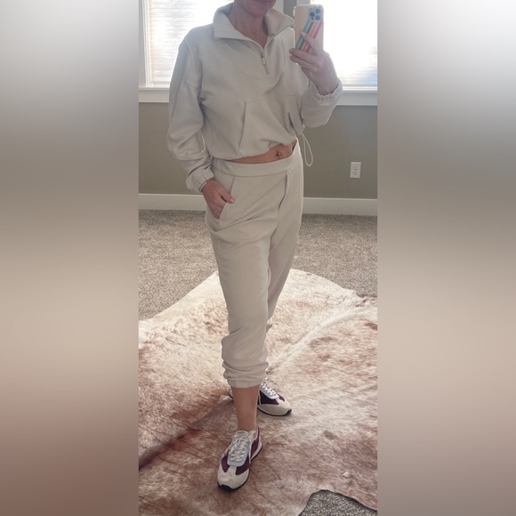 lululemon athletica Pants - 🍋 Lululemon Softstreme Relaxed High-Rise Pant
White Opal Size 12